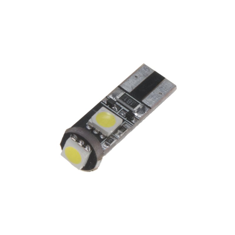 LED T10 bílá, 12V, 3LED/3SMD (95229cb) 2 ks