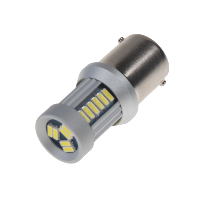 LED BA15s bílá, 12-24V, 30LED/4014SMD (951002)