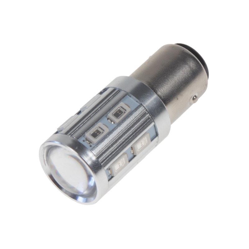 LED BAY15D červená, 12SMD 5630 + 3W LED 10-30V (95C-BAY15D-3red) 2 ks