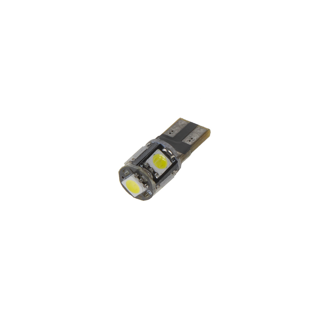 LED T10 bílá, 12V, 5LED/3SMD (952005)