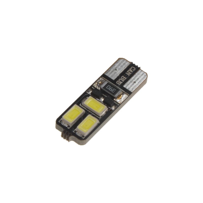 LED T10 bílá, 12V, 6LED/5730SMD (952008cb) 2 ks