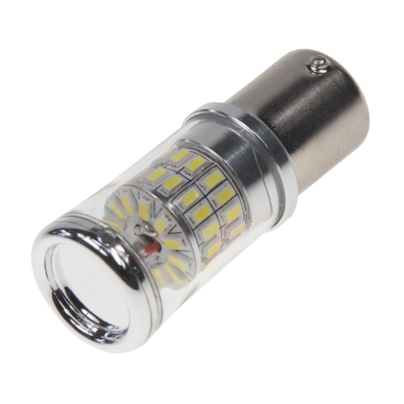 TURBO LED 12-24V s paticí BA15S, 48W bílá (95T-BA15S-48W) 2 ks