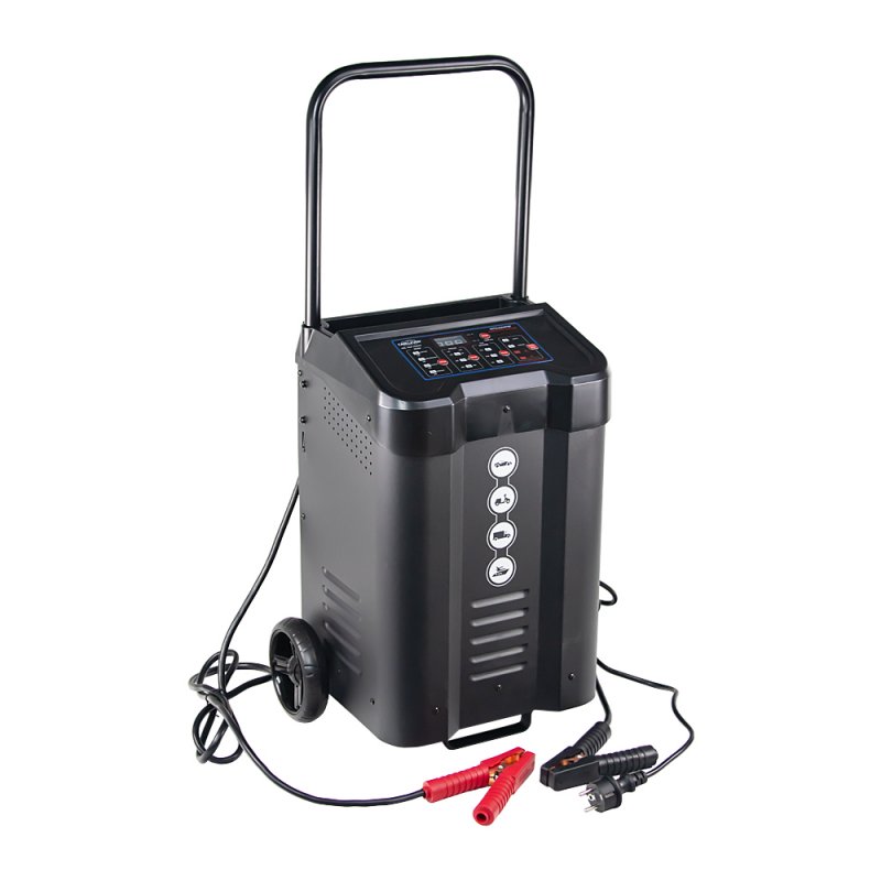 CARCLEVER MULTI nabíječka, vozík do servisů + start.zdroj 200A 12V/24V (35929)