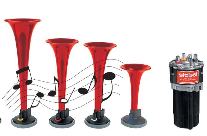 STEBEL MP4 MUSIC Tequilla 12V fanfáry (ST133M)