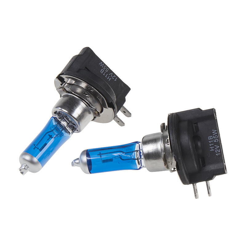 Halogen. žárovka 12V s paticí H11B (PGJ19-2), Blue white 4300K (912PGJ19-2B)
