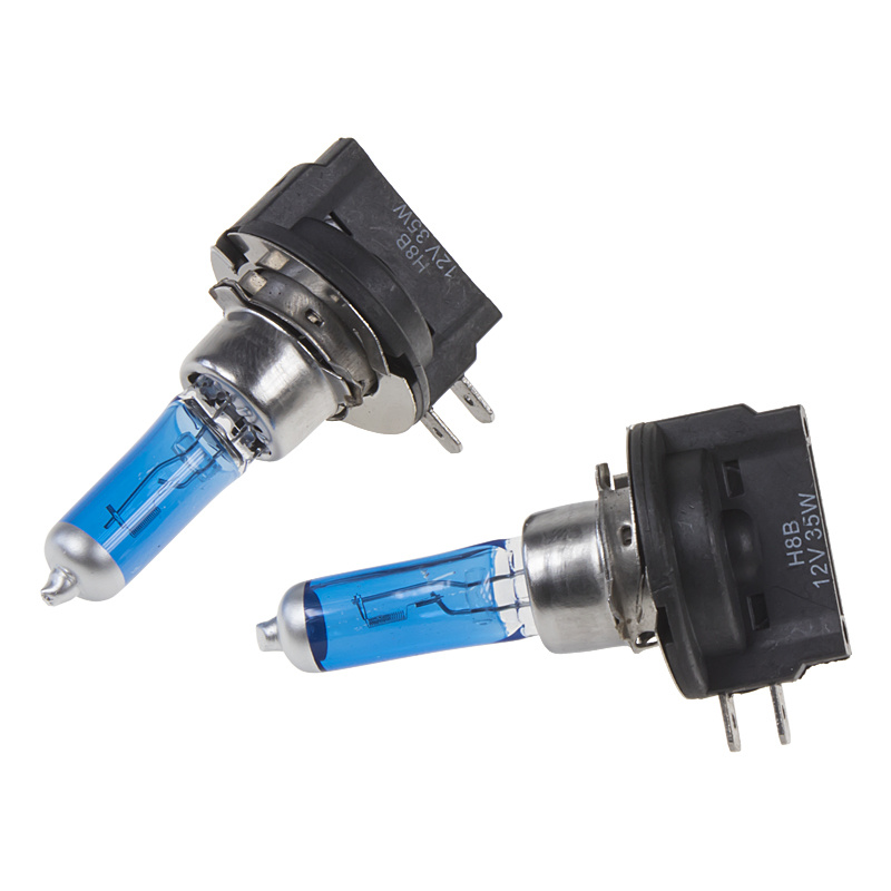 Halogen. žárovka 12V s paticí H8B (PGJY19-1), Blue white 4300K (912PGJY19-1B)