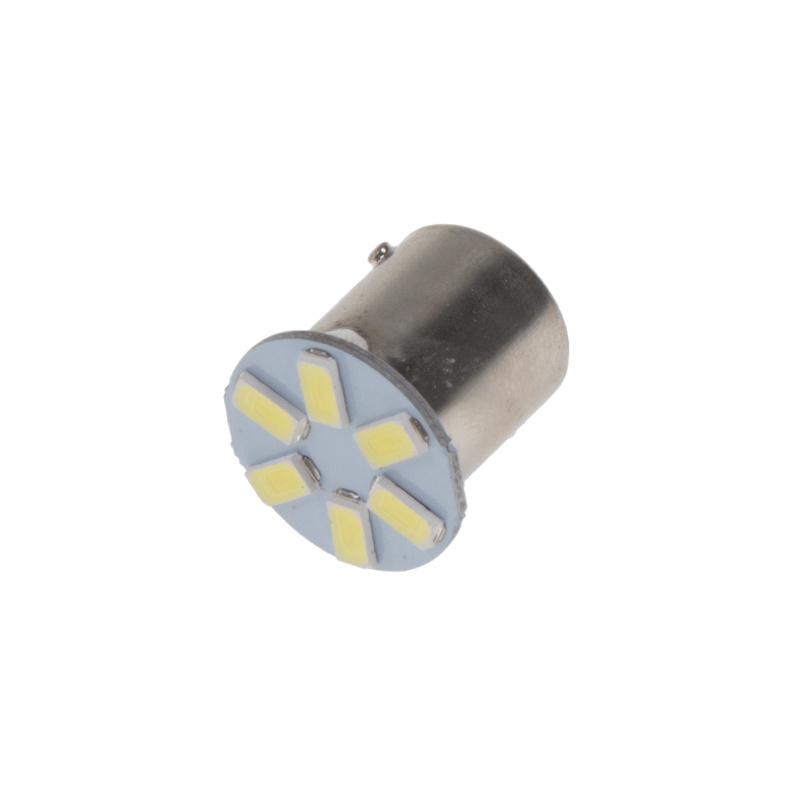 x LED BAU15s bílá, 12V, 6LED/5630SMD (95139)
