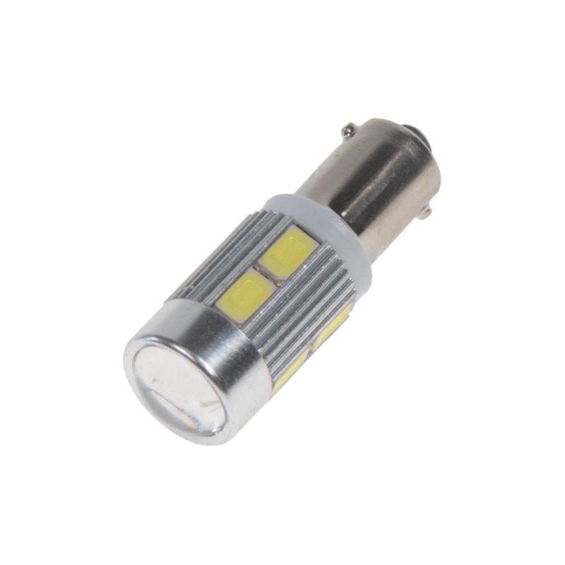 LED BA9s bílá, 12-24V, 10LED/5730SMD (95174) 2 ks
