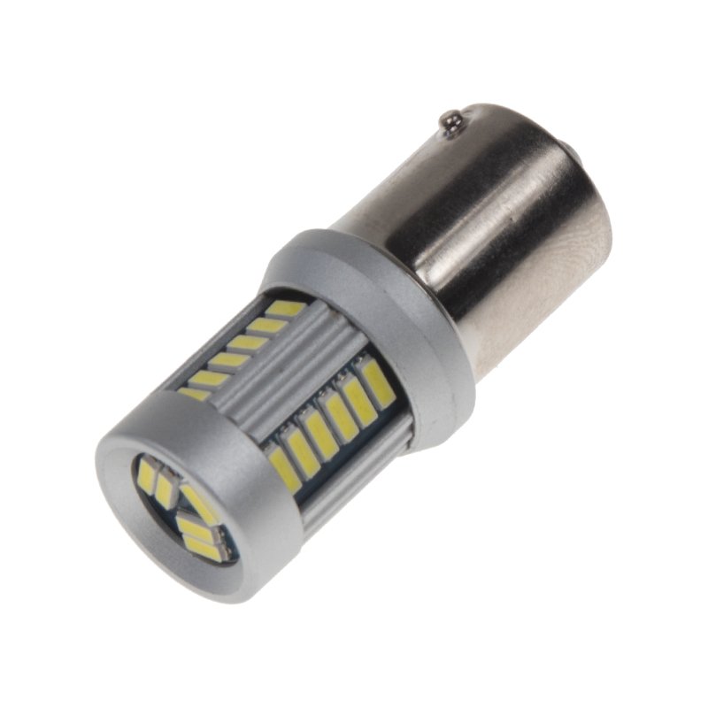 LED BAU15s bílá, 12-24V, 30LED/4014SMD (951201) 2 ks