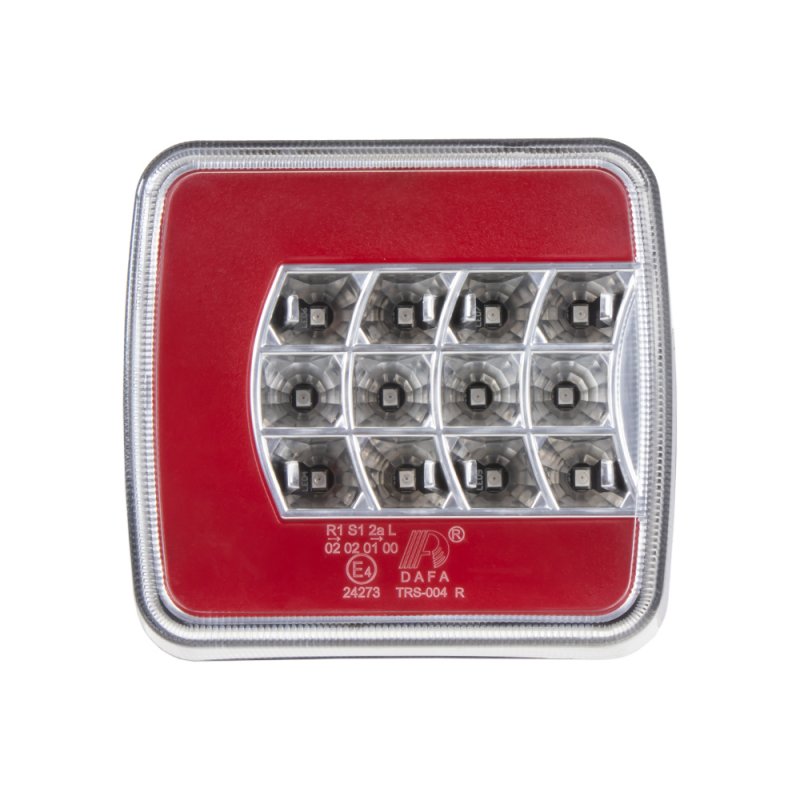 Sdružená lampa zadní LED 12V pravá, ECE (trs004ledR)