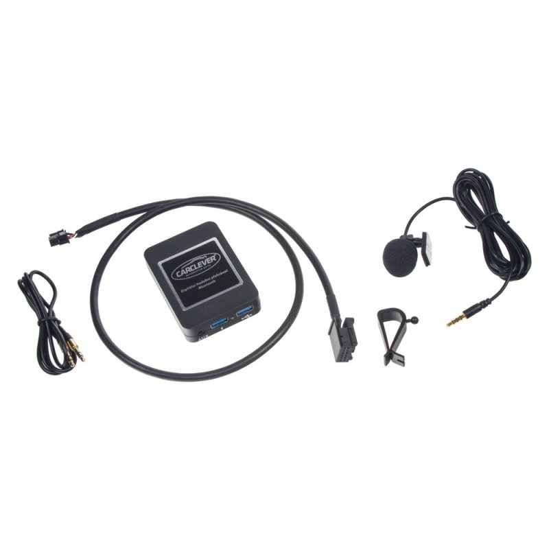 CARCLEVER Hudební přehrávač USB/AUX/Bluetooth Peugeot RD4 (555PG011) AKCE