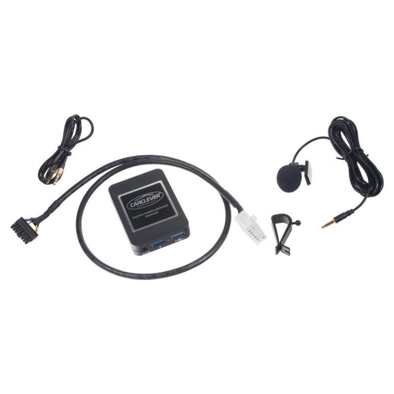 CARCLEVER Hudební přehrávač USB/AUX/Bluetooth Toyota (5+7) (555TY001)