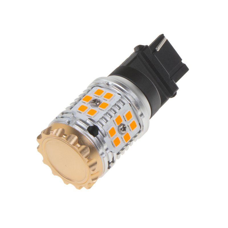 LED T20 (3156) oranžová, CAN-BUS, 12-24V, 30LED/3030SMD (95CB260ora) 2 ks