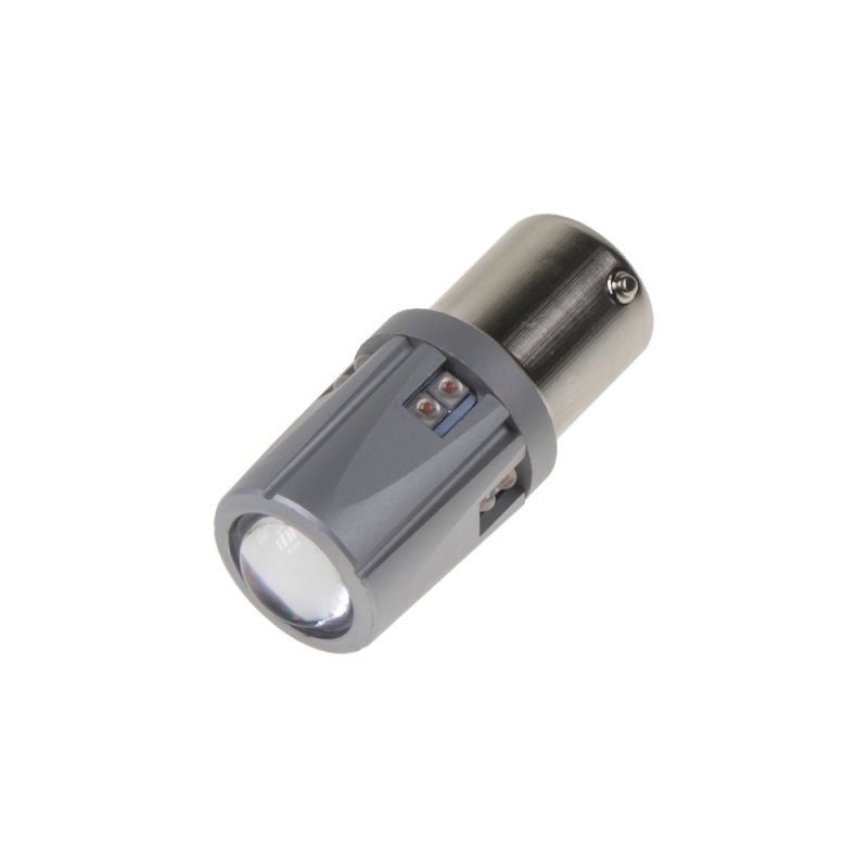LED BA15S 12-24V, 60W (12x5W) oranžová (95C-BA15S-60Wo) 2 ks