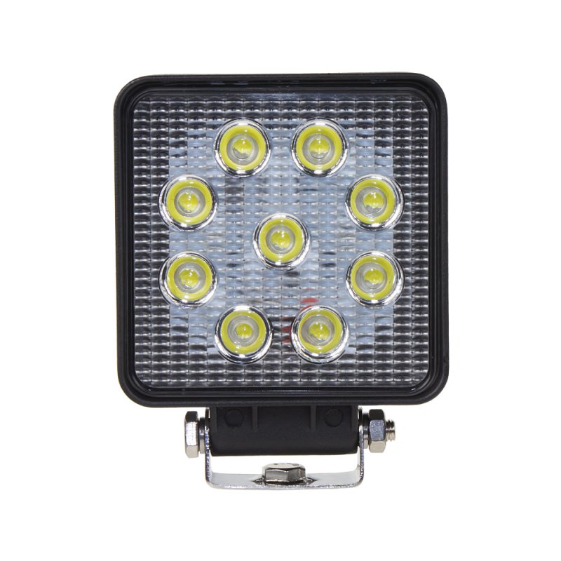 LED světlo hranaté, 9x3W, ECE R10/R23 (wl-809R23)