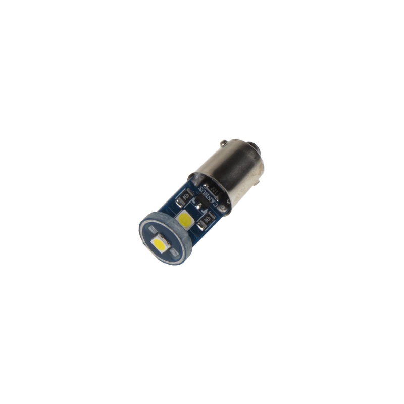 LED BA9s bílá, 12V, 3LED/3030SMD (95178) 2 ks