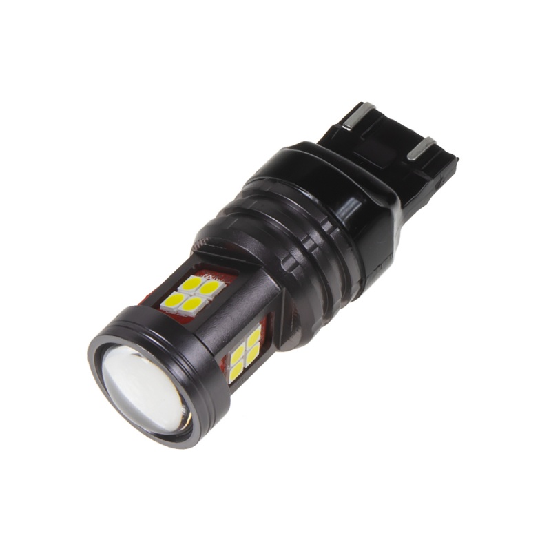 x LED T20 (7443) bílá, 12-24V, 15LED/2835SMD (95247) 2 ks VÝPRODEJ