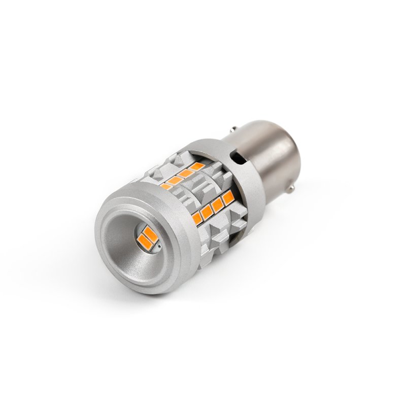 LED BA15S oranžová, 12V, CAN-BUS, 26LED SMD (95AC007ora) 2 ks