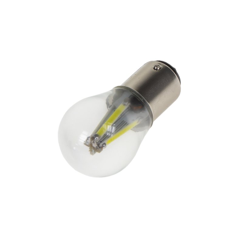 LED BAY15d bílá, 12-24V, 4x COB LED (95146) 2 ks