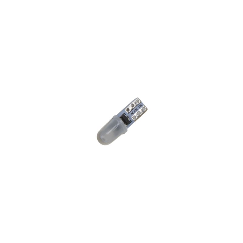 LED T5 modrá, 12V, 2LED/3014SMD (95183blu) 2 ks