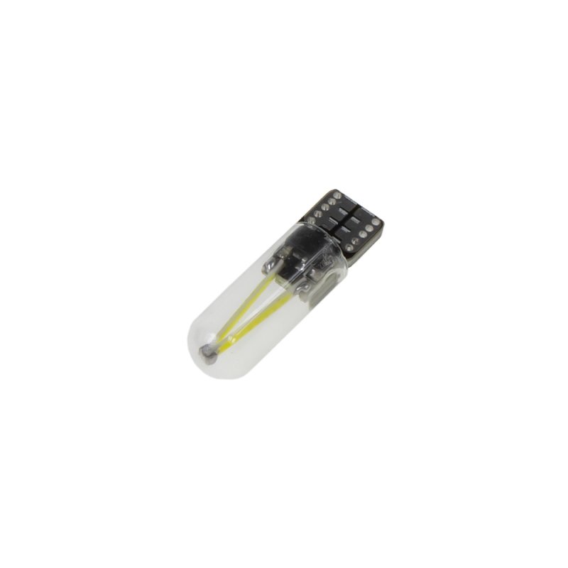 COB LED T10 bílá, 12-24V, silikon (95COB-T10-5) 2 ks
