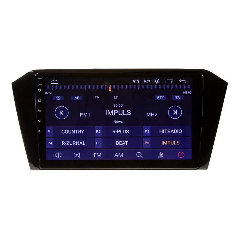 CARCLEVER Autorádio pro VW Passat 2016-2018 s 10,1 LCD, Android 10.0, WI-FI, GPS, Carplay, Bluetooth (80899A)