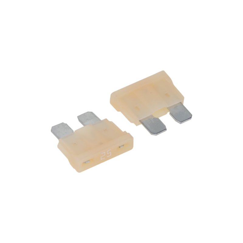Pojistka nožová - 25A s LED, 10ks (4300125LED)
