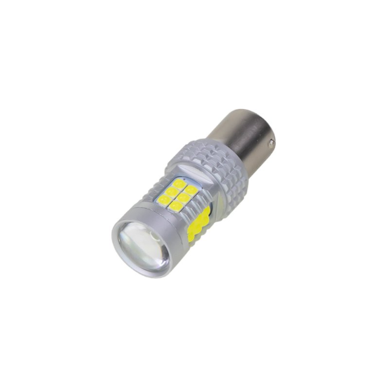 LED BA15S bílá 12-24V, 30LED/3030SMD (951018cb) 2 ks