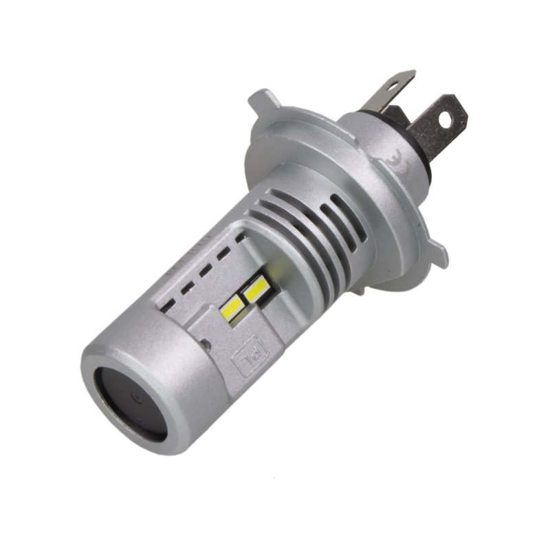 LED H4 bílá, DC 6-48V, AC 12-24V motocyklová (95HLH-H4M-S21)