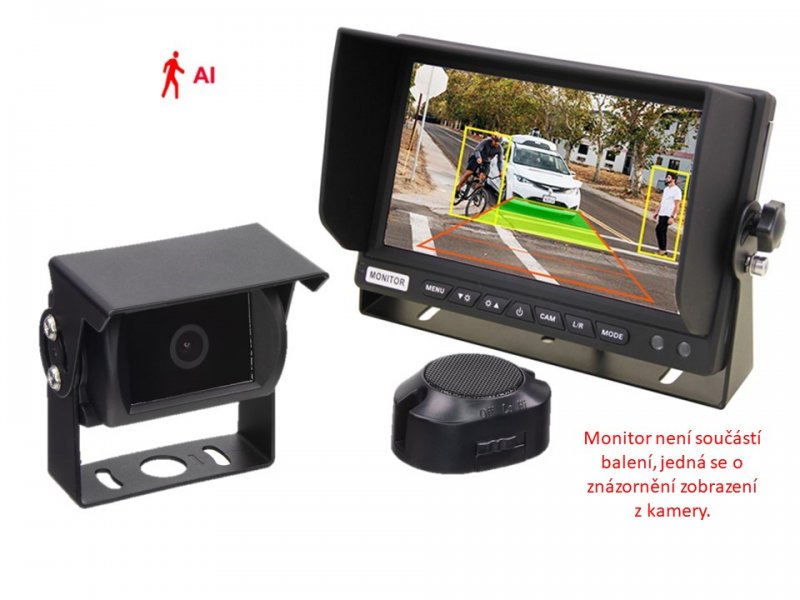 AHD 1080P kamera 4PIN, PAL s detekcí chodců (svc500AHD10dt)