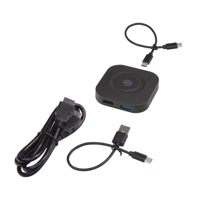 CARCLEVER Apple CarPlay & Android Auto Convertor Box pro rádia OEM, HDMI-OUT (808CP05.2HDMI)