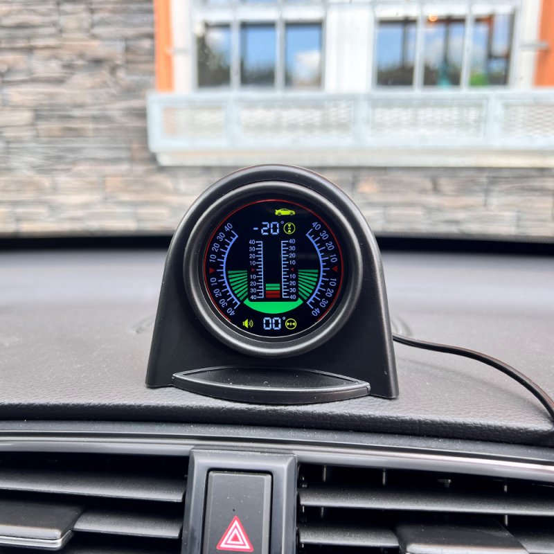 CARCLEVER Palubní DISPLEJ  2 LCD s vestavěným víceosým gyroskopem (se132)