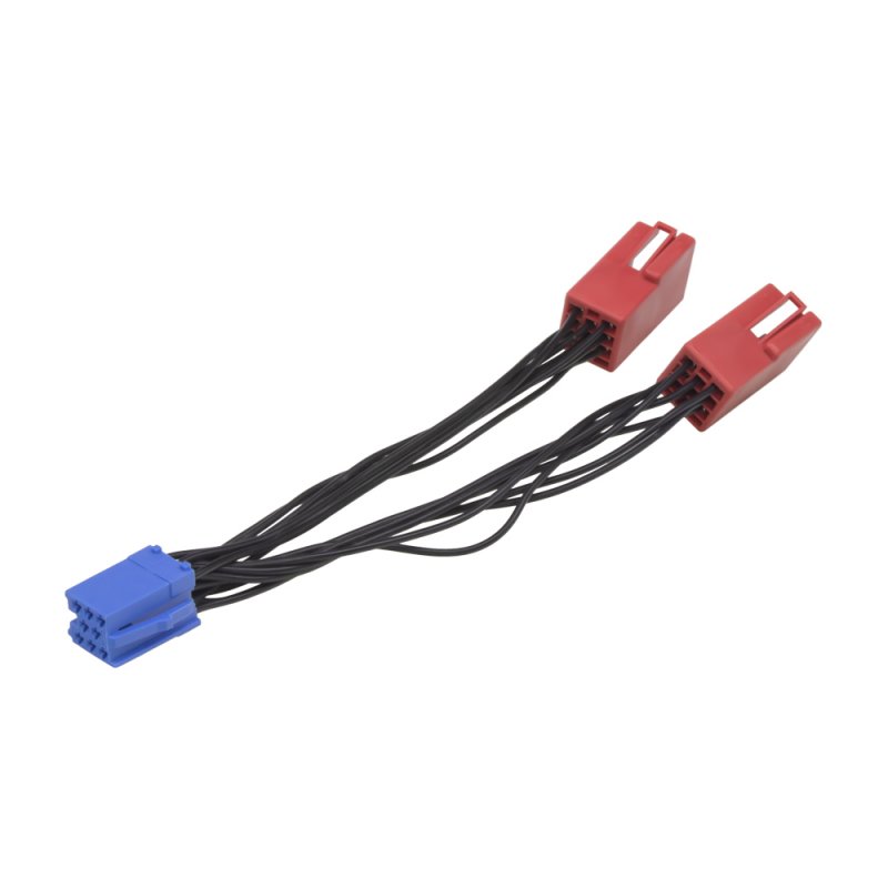 Rozdvojka ISO/ISO 8-pin modrý (32513)