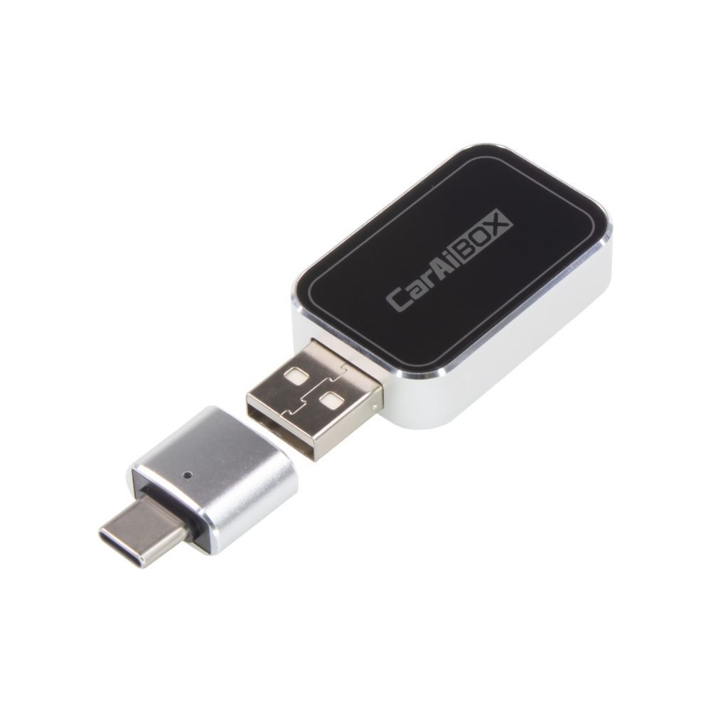 CARCLEVER Mini adaptér bezdrátový Apple CarPlay / Android Auto pro rádia OEM (808CP13)