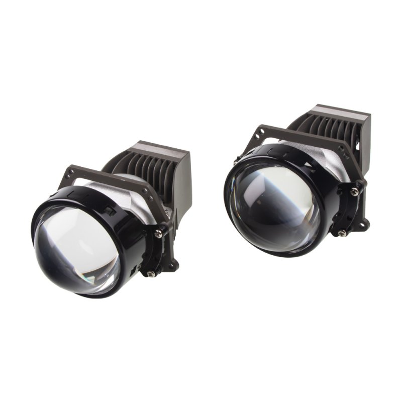 LED projektorové čočky - potkávací/dálková světla 45/55W (95HLH-LENS2)