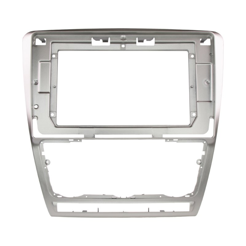 Redukce pro 10 autorádio Škoda Octavia 2008-2013, stříbrná (14120s)