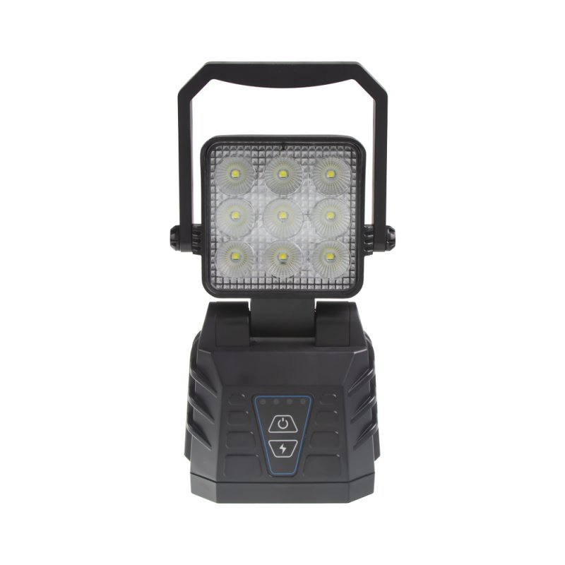 AKU LED světlo s magnetem, 9 x LED (wl-Li10)