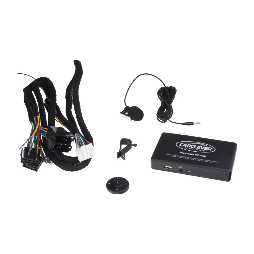 CARCLEVER bluetooth HF sada s ISO konektorem (hf cc01) AKCE
