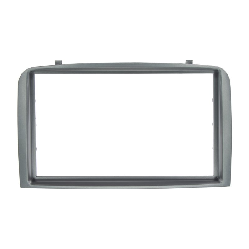 2ISO redukce pro Alfa 147 2000-2010, Alfa GT 2005-2010 stříbrný (10754)