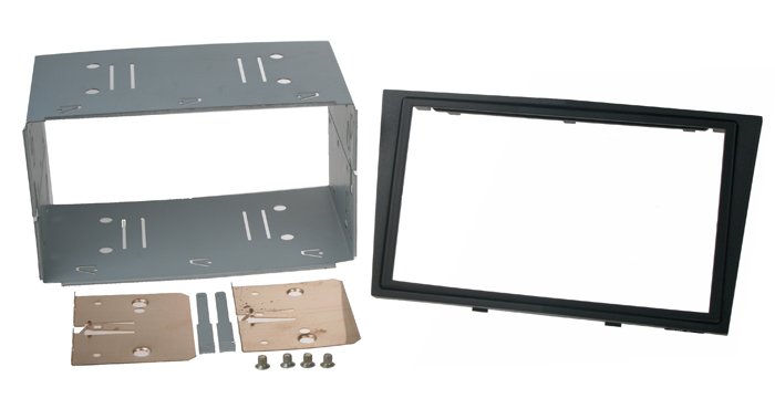2DIN redukce pro Opel Astra H 2004-2010 - černá (10704.1ram)