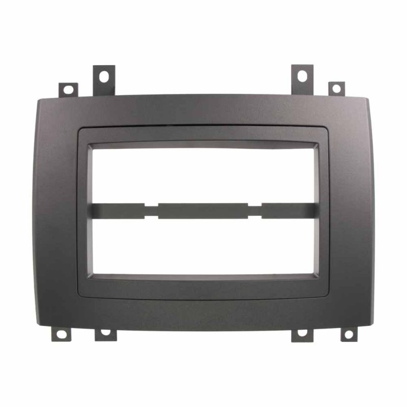2DIN/1DIN redukce pro Cadillac CTS 2003-06, SRX 2004-07 šedý (10809.1)
