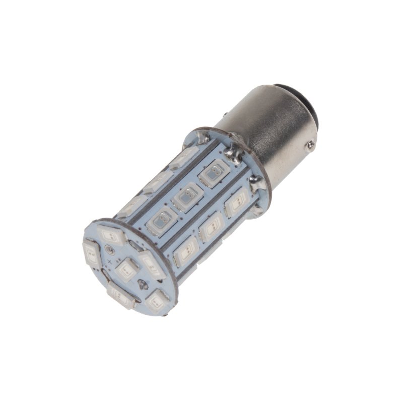 LED BAY15d (dvouvlákno) oranžová, 12V, 27LED/3SMD (95143ora) 2 ks