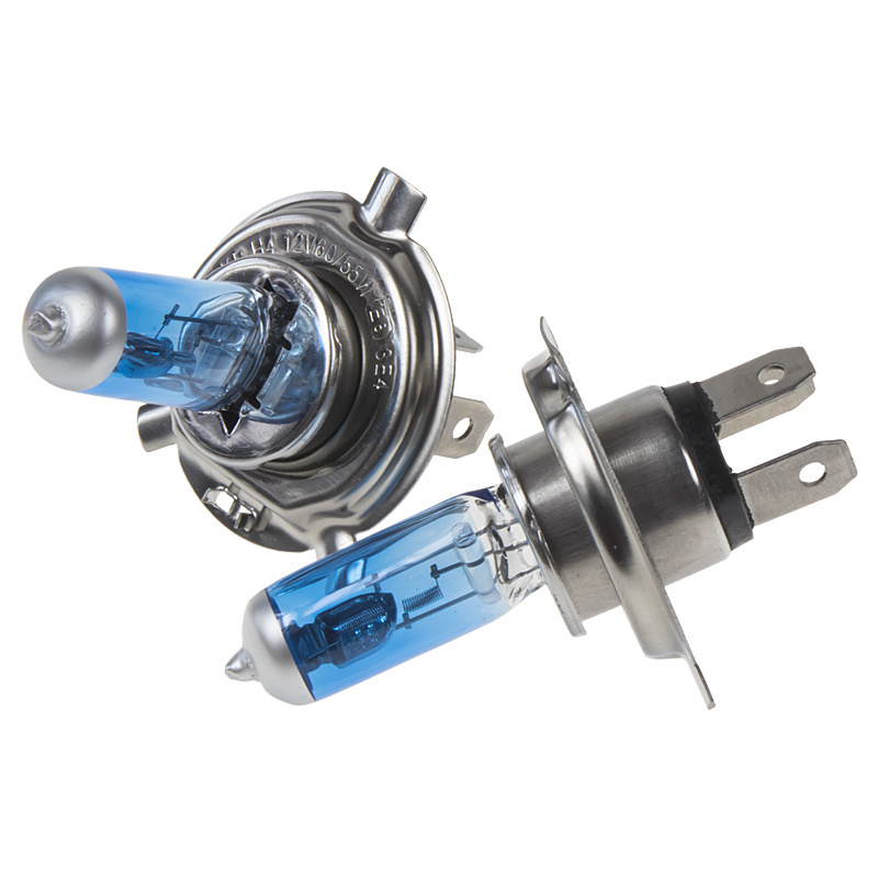 Halogen. žárovka 12V s paticí H4, Blue white 4300K (912H41B)