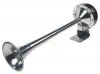 Singl-fanfára 420mm, chrom, 12V, elektromagnetická (sn-403)