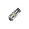 LED T10 bílá, 12V, 6LED/5630SMD s čočkou (952006cb) 2 ks