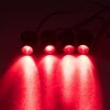 LED stroboskop erven 4ks 1W (kf704red)