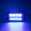 PROFI DUAL výstražné LED světlo vnější, 12-24V, modré, ECE R65 (911-C4Dblu)