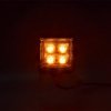 x Výstražné LED světlo vnější, oranžové, 12-24V, ECE R65 (kf718)