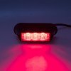PREDATOR 3x1W LED, 12-24V, červený, ECE R10 (kf003red)