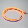 LED silikonový extra plochý pásek oranžový 12 V, 60 cm (LFT60slimora)